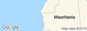 Dakhlet Nouadhibou map